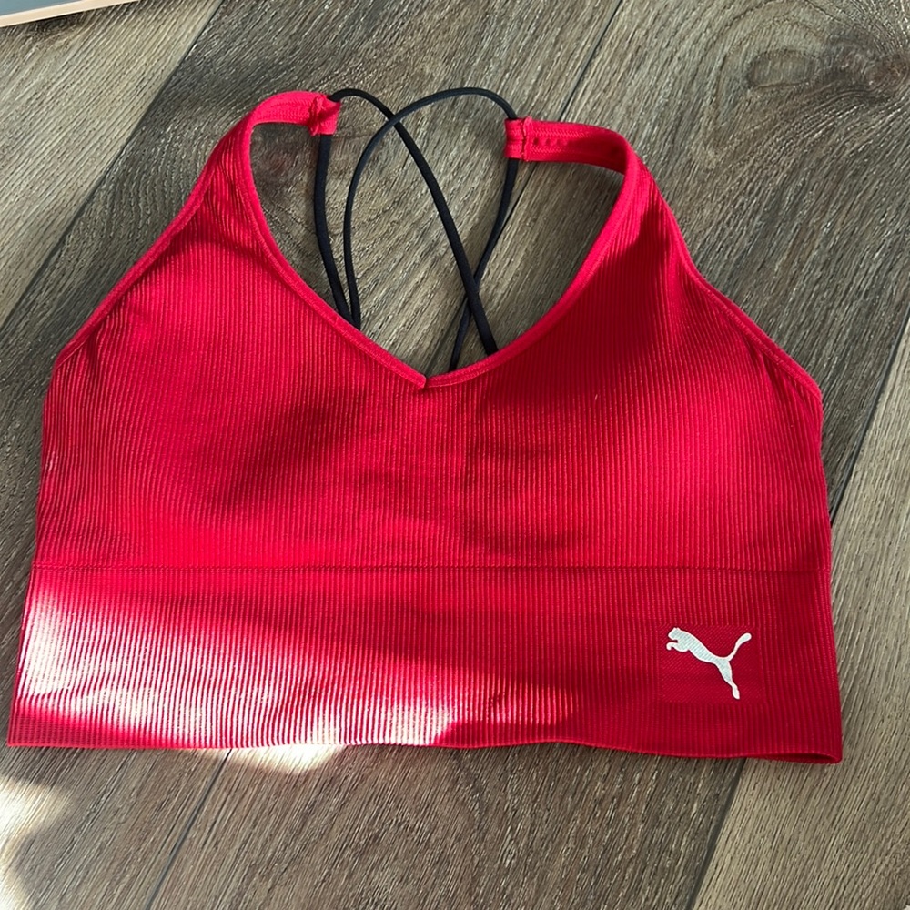 puma workout sports bra